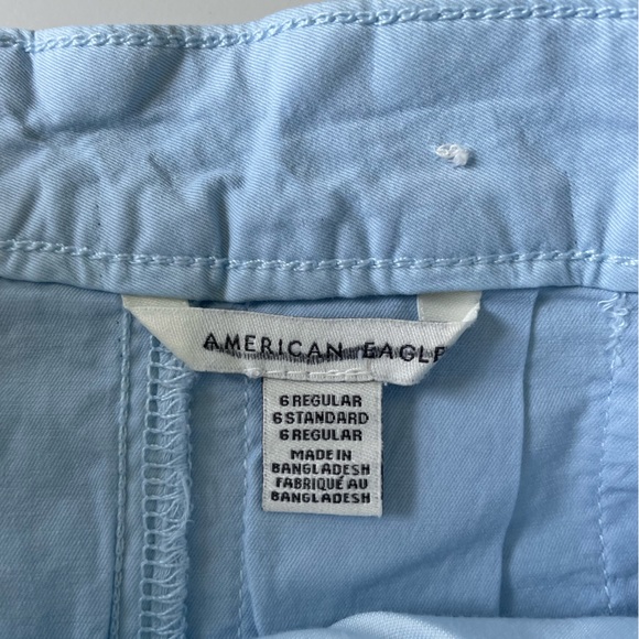 American Eagle Light Baby Blue Pastel Pleated Tennis Skirt Size 6 NWT - Picture 4 of 6